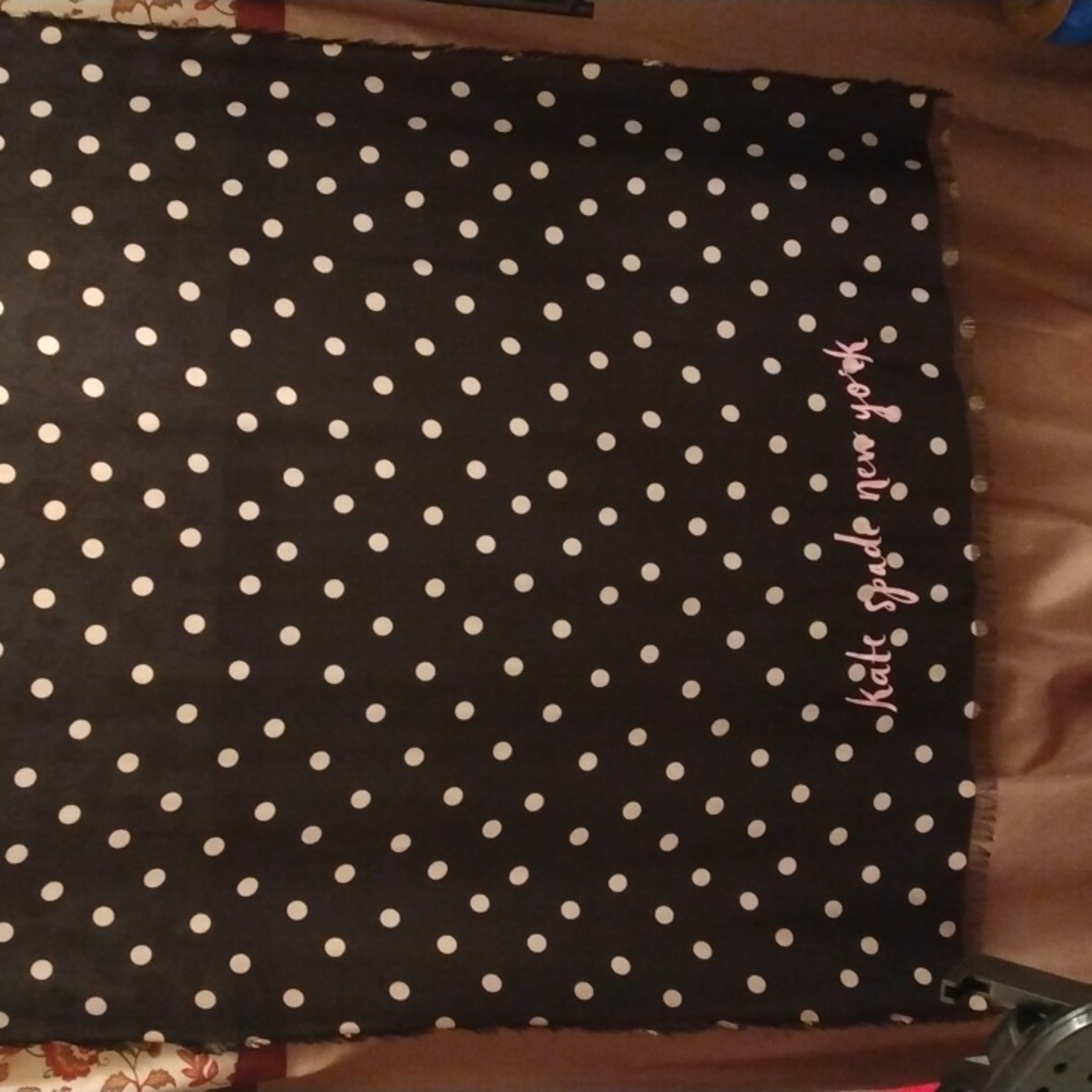Kate Spade Polka Dot Scarf